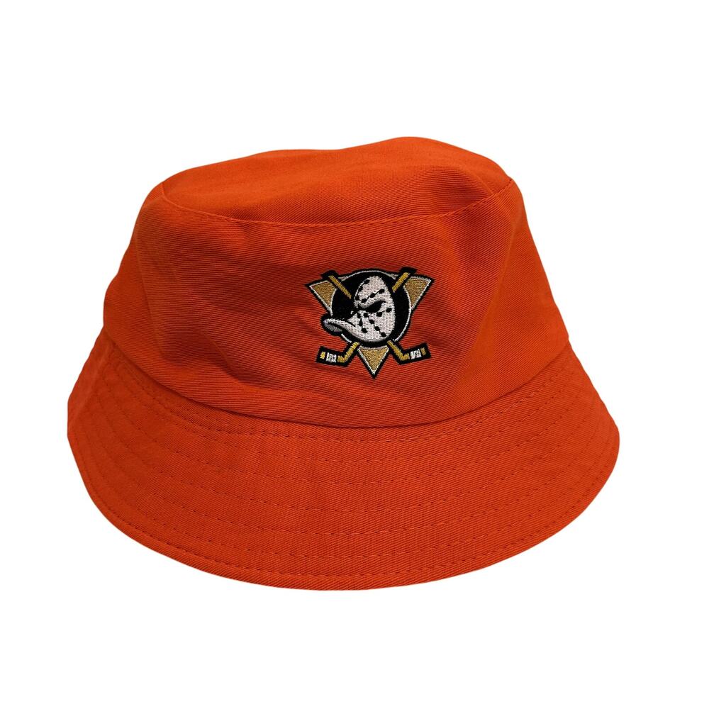 Anaheim Ducks x Chick-Fil-A Reversible Orange/Black Bucket Hat NHL SoCal Hockey
